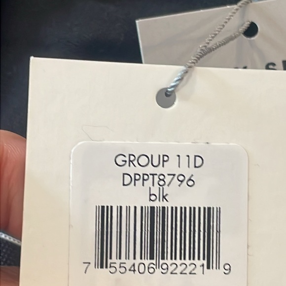 NWT DKNY Sport Womens Black Crewneck Logo Sleeve Sweater Top SIZE 2X PLUS - Picture 5 of 9